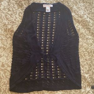 WHBH Sleeveless Cardigan